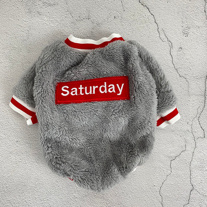 adorable knit pet sweater