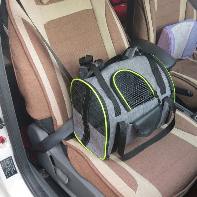 Multi-functional Folding Pet Car Seat Basket