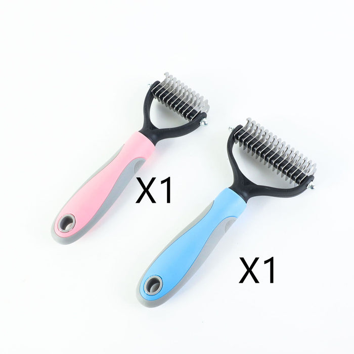 Double-Sided Stainless Steel Grooming Comb