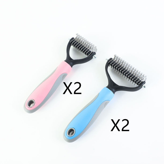 Double-Sided Stainless Steel Grooming Comb