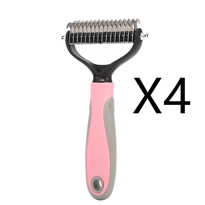 Double-Sided Stainless Steel Grooming Comb