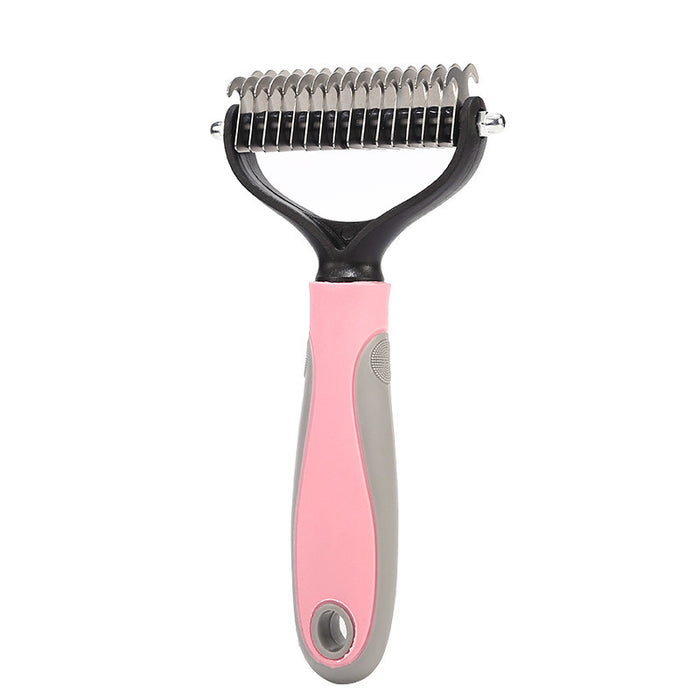 Double-Sided Stainless Steel Grooming Comb