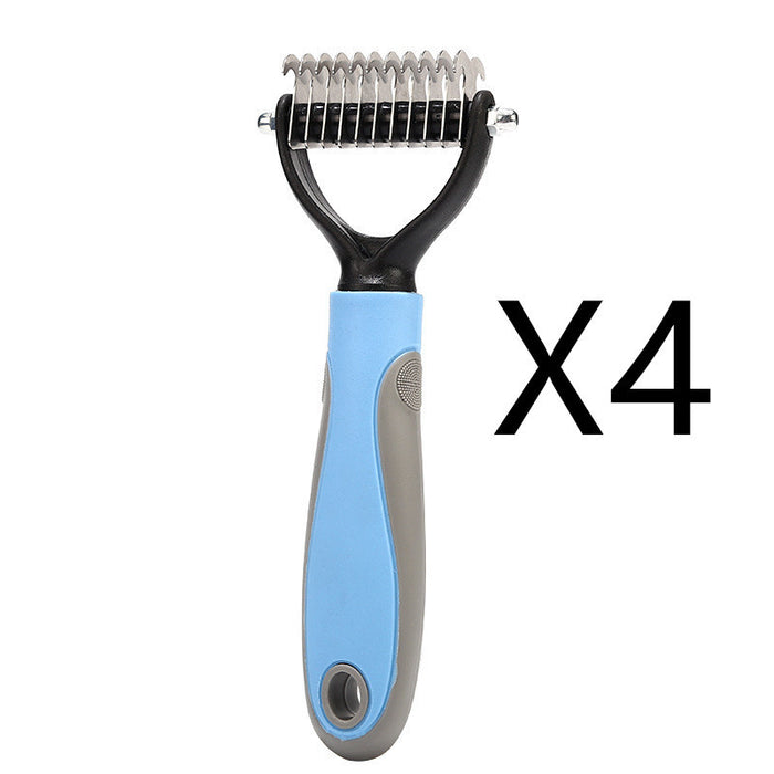 Double-Sided Stainless Steel Grooming Comb